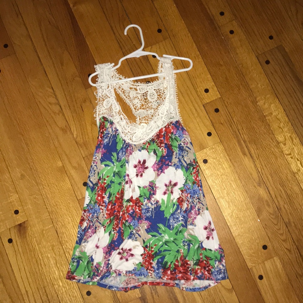 Floral Loose Tank Top
